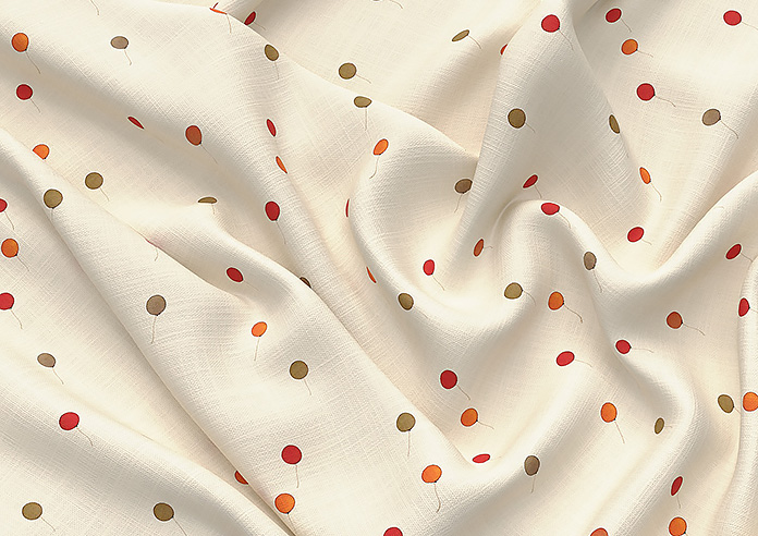 May Day, Balloons Spice - Roman Blind - Image 4